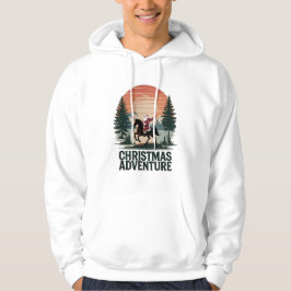 Christmas Sunset Ride Hoodie