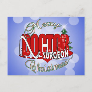 CHRISTMAS SURGEON DOCTOR FEESTDAGENKAART