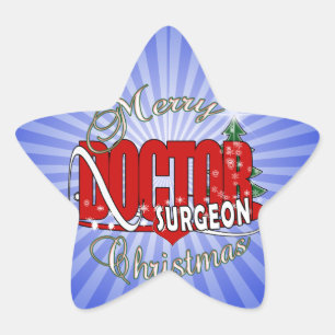 CHRISTMAS SURGEON DOCTOR STER STICKER