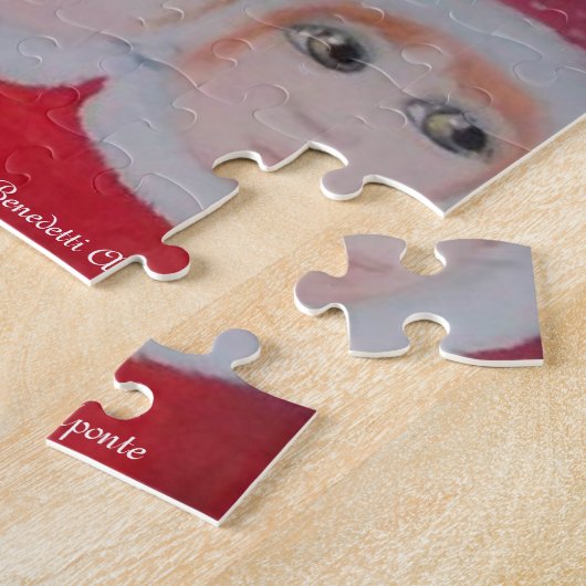 Christmas Surprise cute kids Puzzle Legpuzzel (Zijkant)