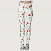 Christmas Sweets Customizable Leggings (Voorkant)