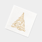 Christmas Swirls and Stars Tree Elegant (Gauche)