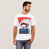 Christmas T-Shirt – Christmas Is The Time to Smile (Devant entier)