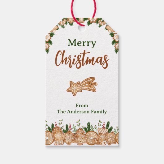 Christmas Tag - Holiday Cadeaulabel (Voorkant)