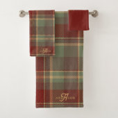 Christmas Tartan Red Green ID1141A (En situation)