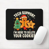 Christmas Tech Suprt Here To Delete Cookies Xmas M Muismat (Met muis)