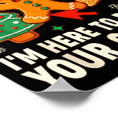 Christmas Tech Suprt Here To Delete Cookies Xmas M Poster (Hoek)