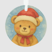 Christmas Teddy Bear in Snowy Wonderland (dos)