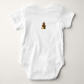 Christmas Teddy Bear Romper (Achterkant)