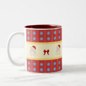 Christmas Teddy Mug (Gauche)