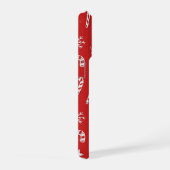 Christmas texture with festive elements iPhone hoesje (Rechterkant)