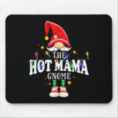 Christmas The Hot Mama Gnome X-mas Matching Pjs Muismat (Voorkant)