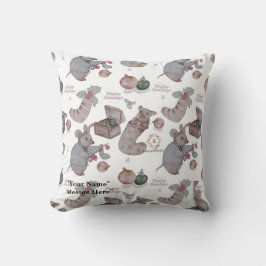 Christmas Theme baby fleece blanket Kussen