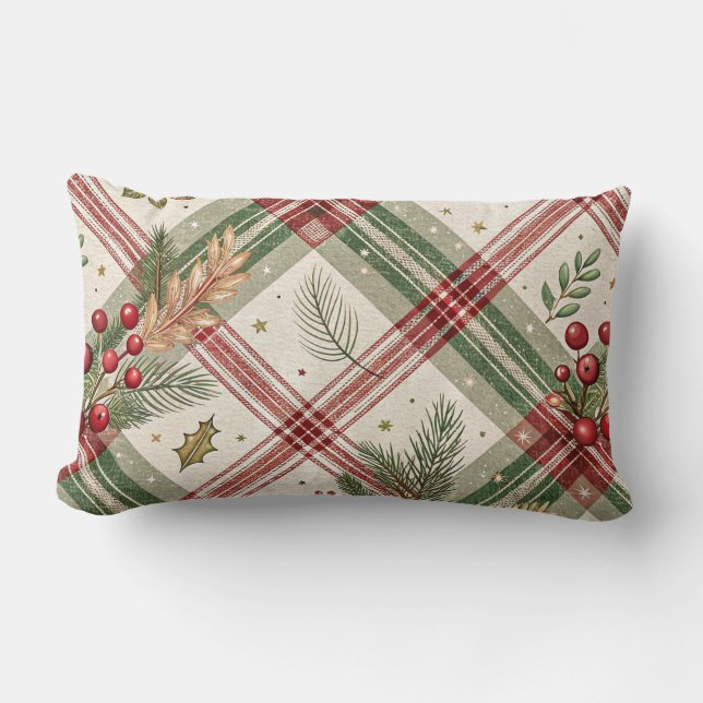 Christmas Throw Pillow Kussen (Voorkant)