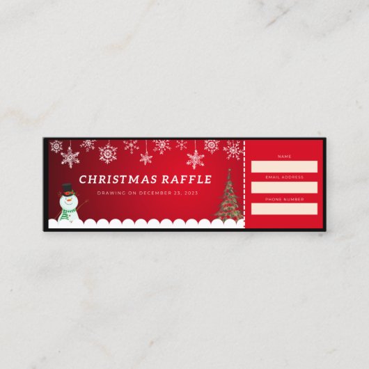 Christmas Tickets & Personalized Holiday Cards  (Voorkant)
