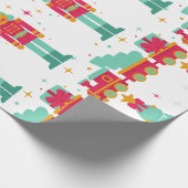 Christmas Toy Land Cadeaupapier (Hoek)