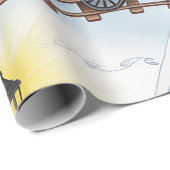 Christmas Toyland & Trains Wrapping Paper for Kids Cadeaupapier (Rol Hoek)