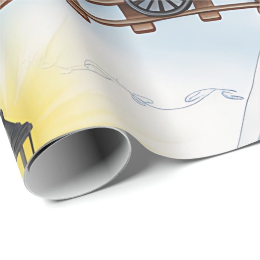 Christmas Toyland & Trains Wrapping Paper for Kids Cadeaupapier (Rol Hoek)