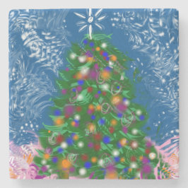 CHRISTMAS TREE - 2017 STENEN ONDERZETTER