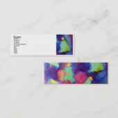 CHRISTMAS TREE 2 MINI VISITEKAARTJE (Voorkant / Achterkant)