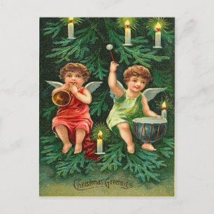 Christmas Tree Angels Briefkaarten