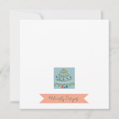 Christmas tree bedankkaart (Achterkant)