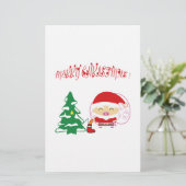 Christmas tree briefpapier (Staand voorkant)