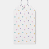 Christmas Tree Cake Gift Label - Pastel Gift Label Cadeaulabel (Achterkant)