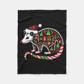 Christmas Tree Candy Ssum Santa Christmas Womens M Fleece Deken (Voorkant)