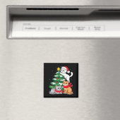 Christmas Tree Cats Xmas  Magneet (Insitu (Vaatwasser))