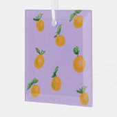 Christmas tree decoration glas ornament (Voorkant links)