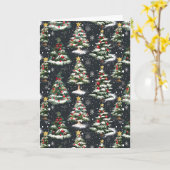 Christmas Tree Delight Kaart (Gele Bloem)