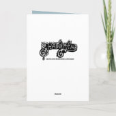 Christmas Tree Fantasy Kaart (Achterkant)