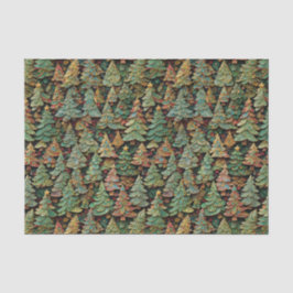 Christmas Tree Forest Whimsey Tissuepapier