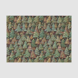 Christmas Tree Forest Whimsey Tissuepapier
