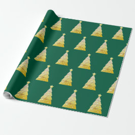 Christmas tree gift wrap cadeaupapier