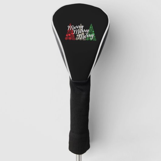 CHRISTMAS TREE GOLFHEADCOVER (Voorkant)