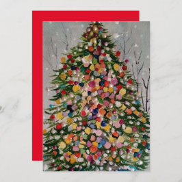 CHRISTMAS TREE KAART