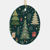 Christmas Tree Lights | Holiday Decoration Keramisch Ornament (Rechts)