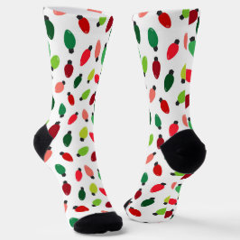 Christmas Tree Lights Original Print Socks Sokken