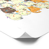 Christmas Tree Lover Vrouw Kind - Funny Merry Chri Poster (Hoek)