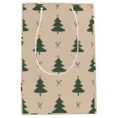 Christmas tree medium cadeauzakje (Voorkant)