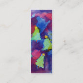 CHRISTMAS TREE MINI VISITEKAARTJE (Achterkant)