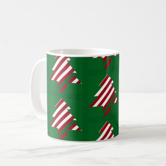 Christmas tree mug koffiemok (Voorkant links)