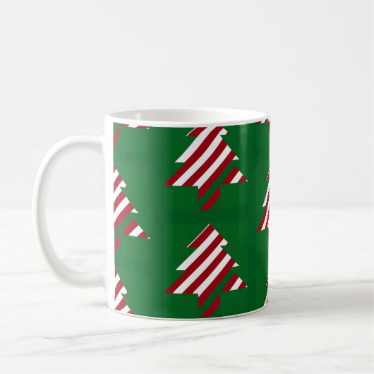 Christmas tree mug koffiemok (Links)