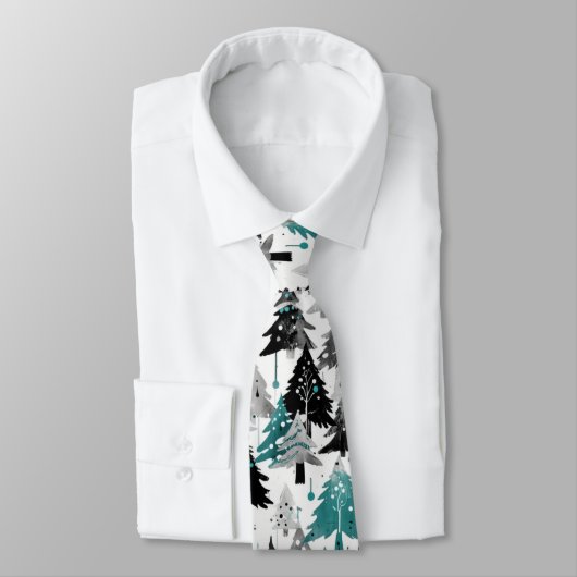 Christmas Tree Neck Tie Stropdas (Gebonden)
