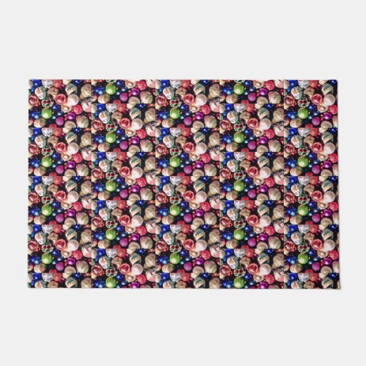 CHRISTMAS TREE ORNAMENS DEURMAT (Voorkant)