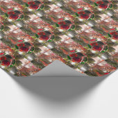 CHRISTMAS TREE ORNAMENT wrappapier Cadeaupapier (Hoek)