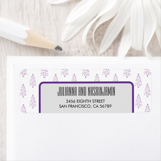 Christmas tree personalize  etiket (Insitu)