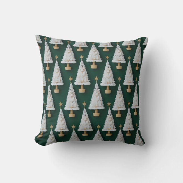 Christmas tree pillow design kussen (Voorkant)